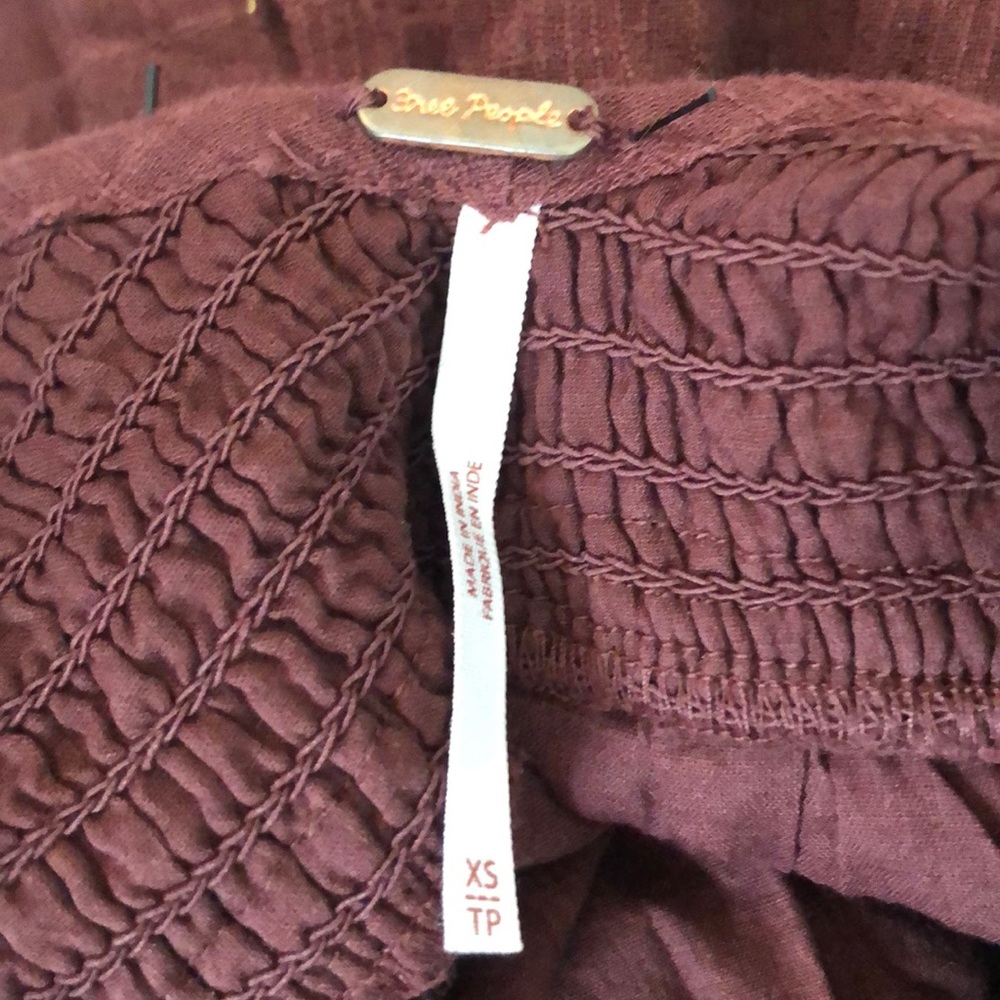 Free People Sun Drenched Mini Dress Sz XS - Picture 8 of 8